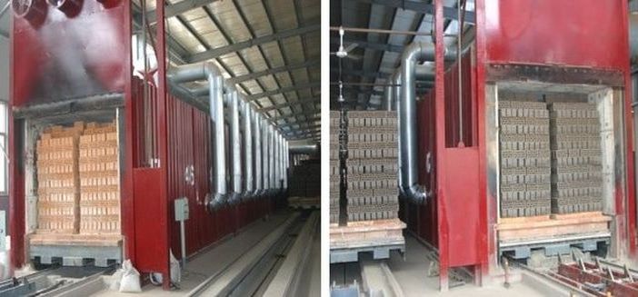 газовая туннельная печь обжига кирпича газовая туннельная печь обжига кирпича